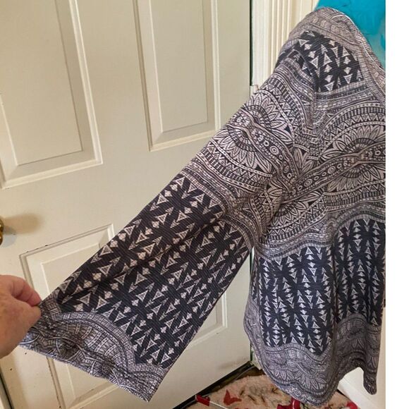 christopher & banks boho Cardigan Women Size XL - Picture 4 of 8